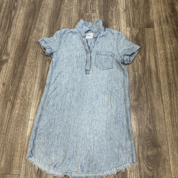 RAILS Valerie Denim Shirt Dress Size XS - Picture 3 of 16